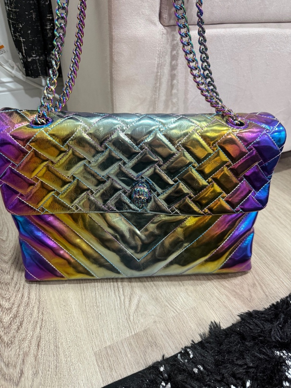 New without tags - Kurt Geiger metallic multicolor shoulder bag